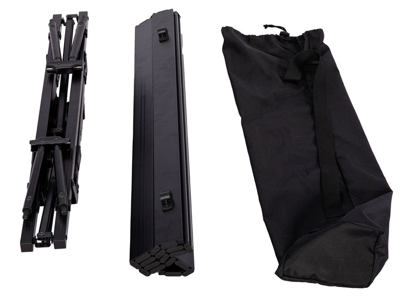 Quest Elite Brenig Slatted Black Camping Table Quest - Dynamic Drive