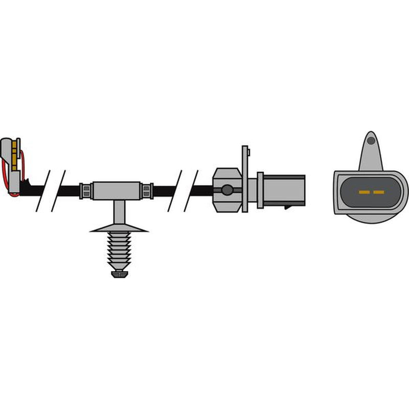Juratek Brake Pad Wear Sensor Rear fits Audi A6 Allroad C8 2018-2021