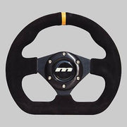 250mm Black Leather Steering Wheel + Boss fits Subaru Legacy Sedan Mountney Classic  - Dynamic Drive