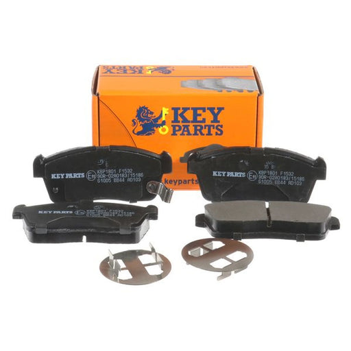 Key Parts 4 x Front Brake Pad Set fits Daihatsu Copen 2003-2012 0.7 1.3