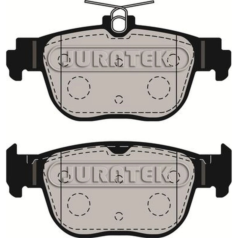 Juratek Rear Brake Pad Set fits Audi A3 2019-2021