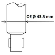 KYB Shock Absorber Damper Strut Rear fits Audi Q3 2011-2018 1.4 2.0 2.5