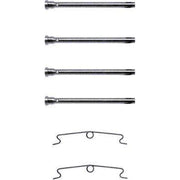 Mintex Brake Pad Accessory Fitting Kit Front fits Citroën C15 1987-2000 1.8