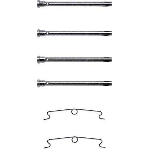 Mintex Brake Pad Accessory Fitting Kit Front fits Citroën C15 1987-2000 1.8