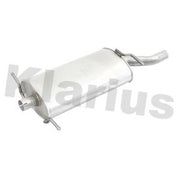 Klarius Box With Tail Pipe Rear fits VW Golf 1982-1992 1.8