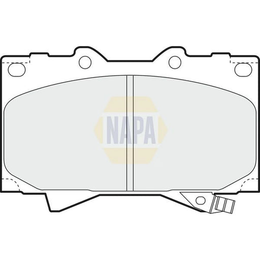 NAPA Front Brake Pad Set NBP1863