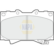 NAPA Front & Rear Pads fits Toyota Land Cruiser Amazon 1998-2007 4.2 4.7