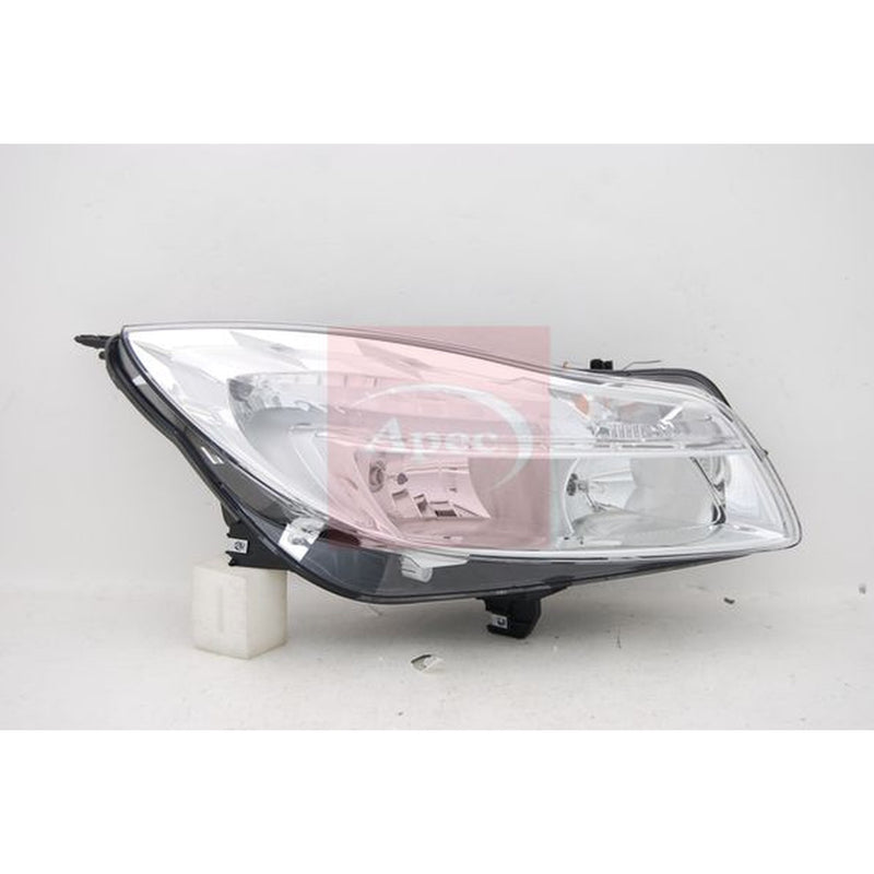 Apec Headlight Headlamp H7/H1 Left fits Opel Insignia A 2008-2017