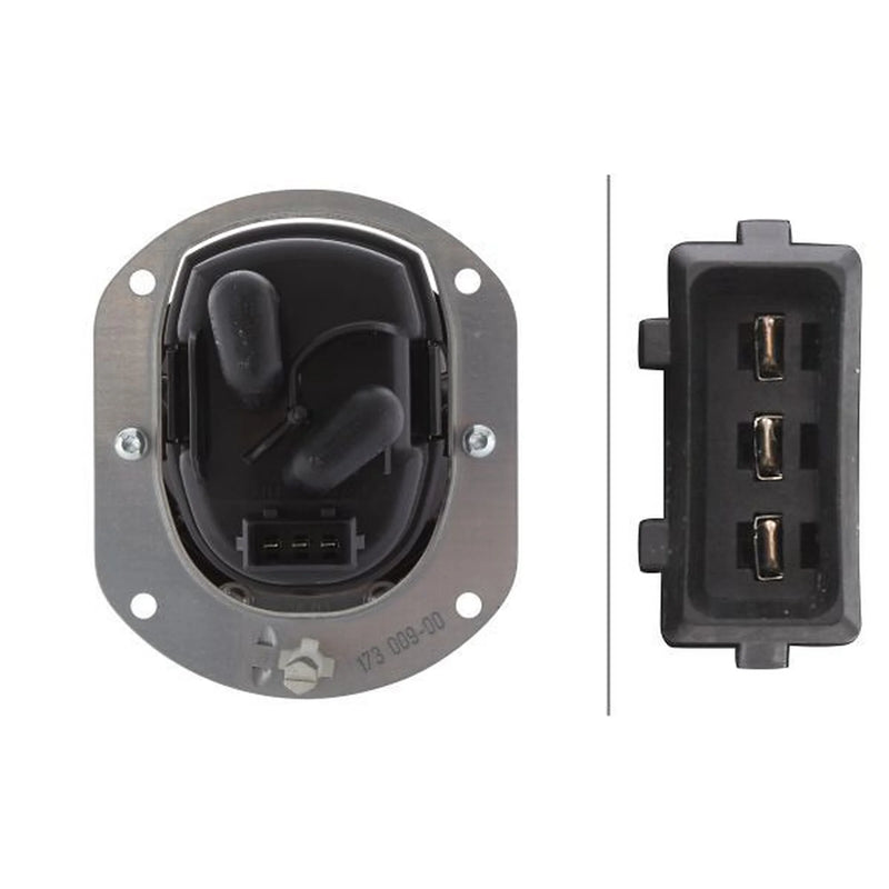 Hella Spotlamp (Universal) Right 1F0 010 293-001 1F0 010 293-001