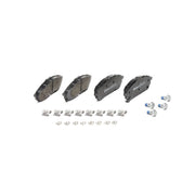 Brembo 4 x Rear Brake Pad Set fits Ford Ranger 2011 on 2.2 2.5 3.2