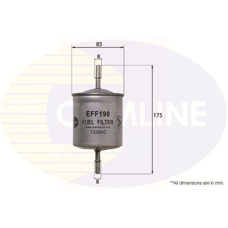 Comline Fuel Filter Element fits Volvo S60 I 2000-2010 2.0 2.4