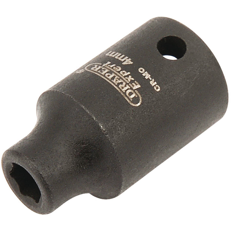 Draper Expert HI-TORQ 6 Point Impact Socket, 1/4" Sq. Dr., 4mm Draper - Dynamic Drive