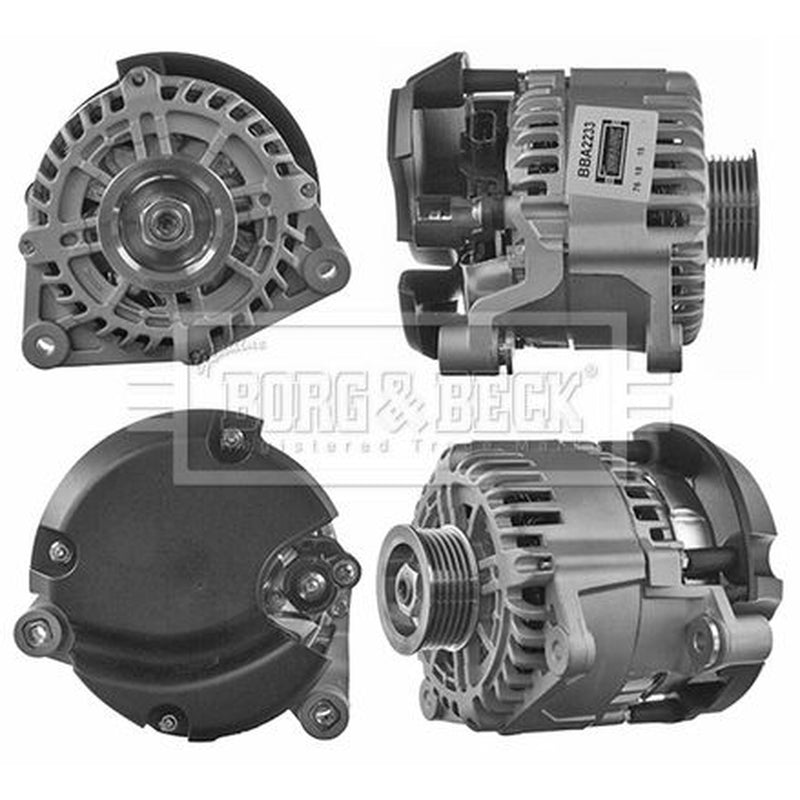 Borg & Beck Car Alternator 12V fits Ford Tourneo Connect 2002-2013 1.8