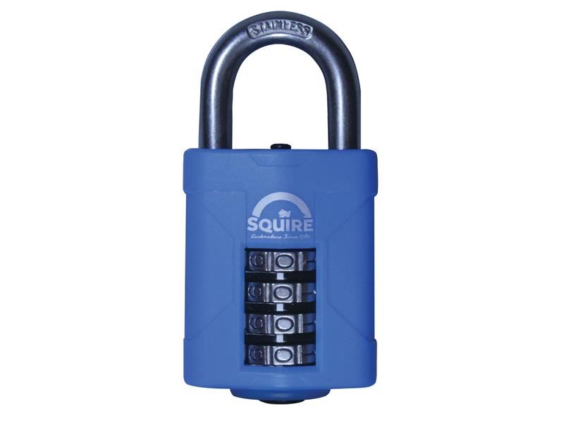 Squire CP50S Heavy-Duty Rustproof Marine Combi Padlock 50mm Boxed Squire - Dynamic Drive