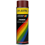 Genuine Motip Red Primer Filler Spray Paint Red 500Ml Motip  - Dynamic Drive
