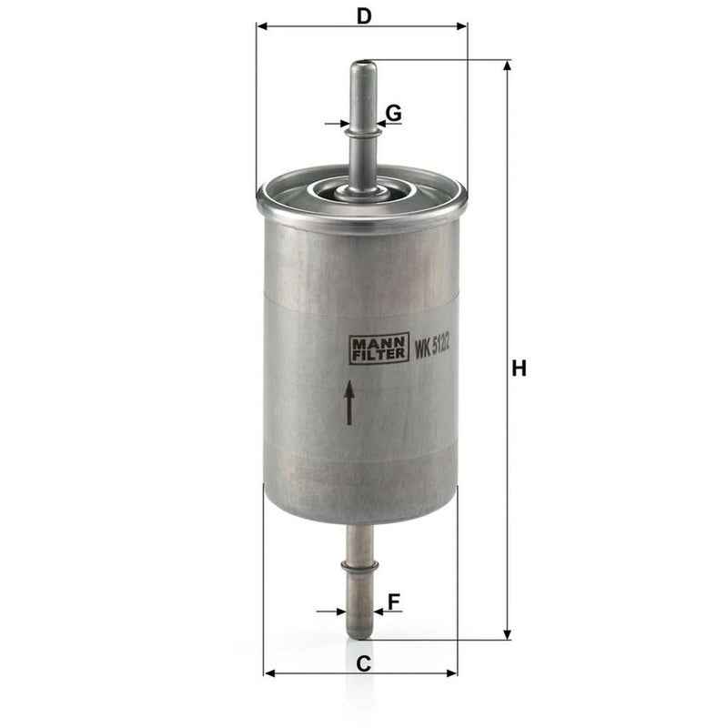 MANN-FILTER Fuel Filter Element
