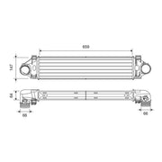 Valeo Intercooler (Charge Air Cooler) 818296
