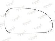 Summit Stick-On Standard Mirror Glass fits Hyundai Coupe RHS Summit - Bars 4 Cars