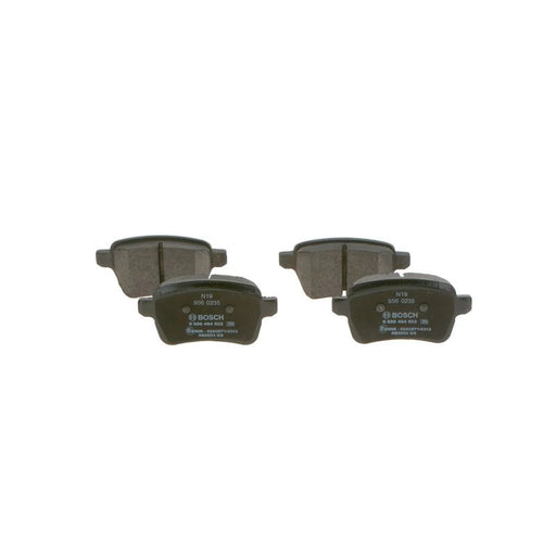 Bosch Front & Rear Pads fits Fiat Tipo 2020 on 1.0 1.6