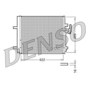 Denso Air Conditioning Condenser DCN10016