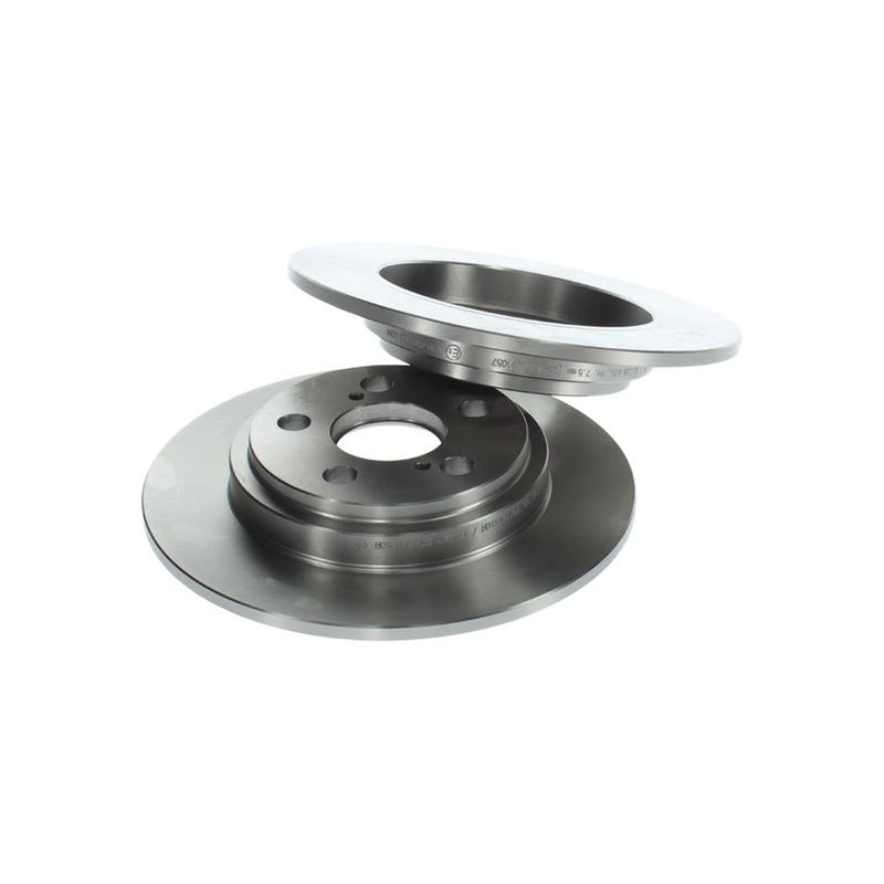 Bosch 2 x Solid Brake Discs fits Toyota Urban Cruiser 2009-2016 1.33 1.4