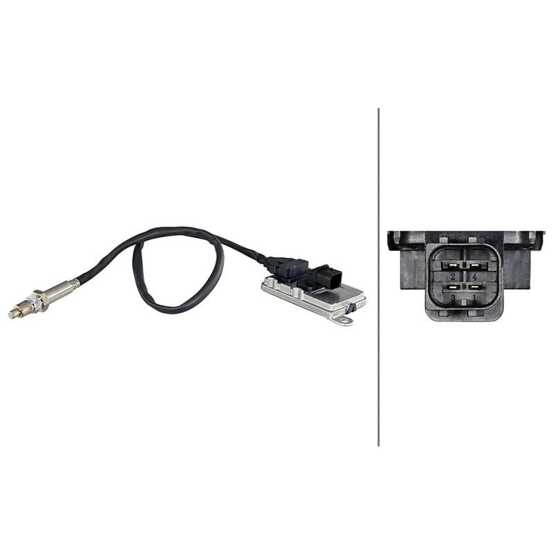 Hella NOx Nitrogen Oxide Sensor Exhaust Pin fits Daf Lf 2013 on
