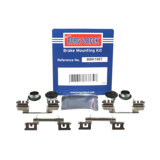 Borg & Beck Brake Pad Accessory Fitting Kit Front BBK1567