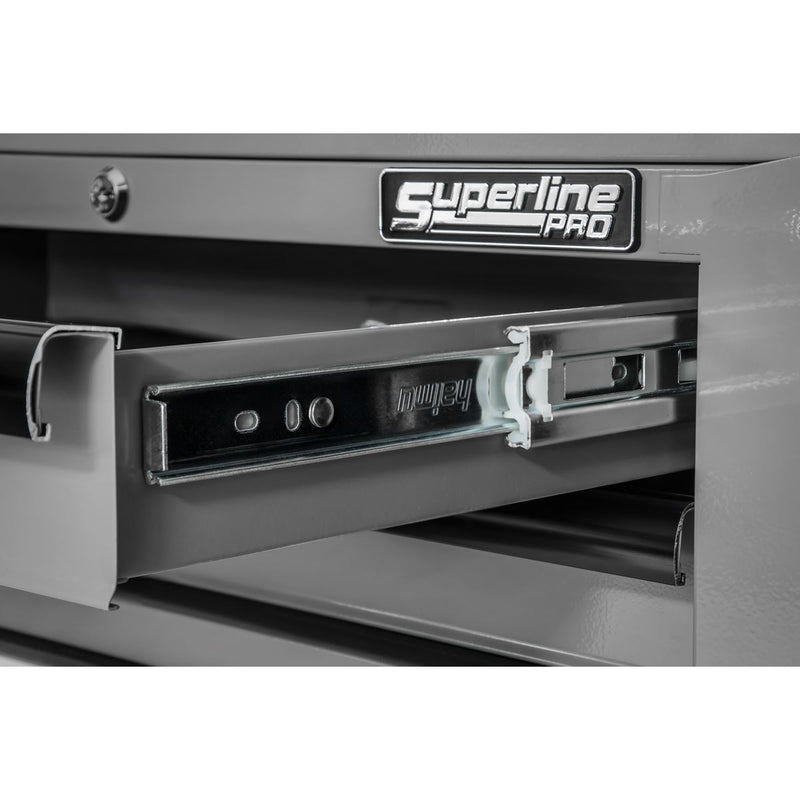 Superline Pro Superline PRO Mid-Box Tool Chest 2 Drawer - Grey/Black AP26029TG Superline Pro - Dynamic Drive