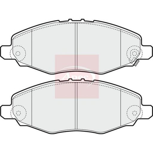 Apec Front Brake Pad Set PAD1599
