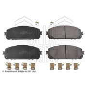 Blue Print Front & Rear Brake Discs & Pads fits Jeep Cherokee 2013-2018