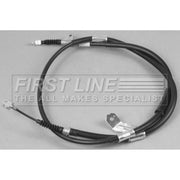 First Line Handbrake Cable Right Rear fits Toyota Avensis 1999-2003 1.6 1.8 2.0