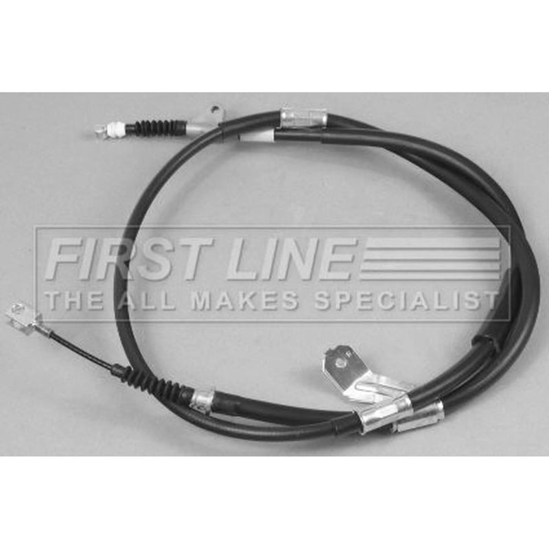 First Line Handbrake Cable Right Rear fits Toyota Avensis 1999-2003 1.6 1.8 2.0