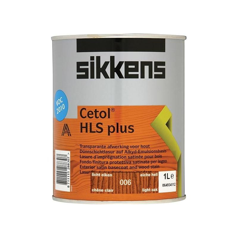 Sikkens Cetol HLS Plus Translucent Woodstain Light Oak 1 litre Sikkens - NN4 Online