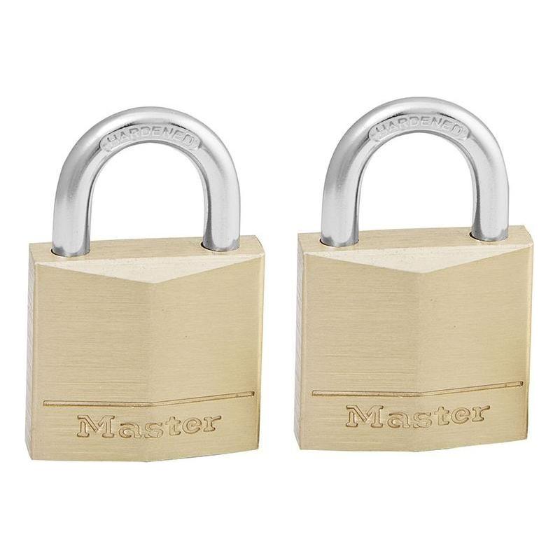 Master Lock Solid Brass 30mm Padlock 4-Pin - Keyed Alike x 2 Master Lock - NN4 Online