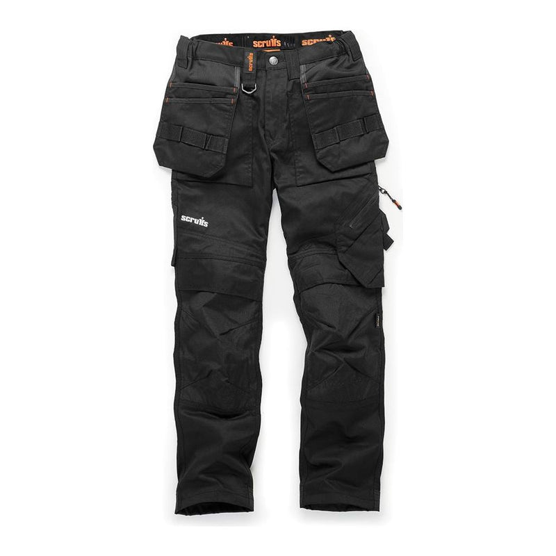Scruffs Women's Trade Flex Holster Trousers Black 12L Scruffs - Dynamic Drive