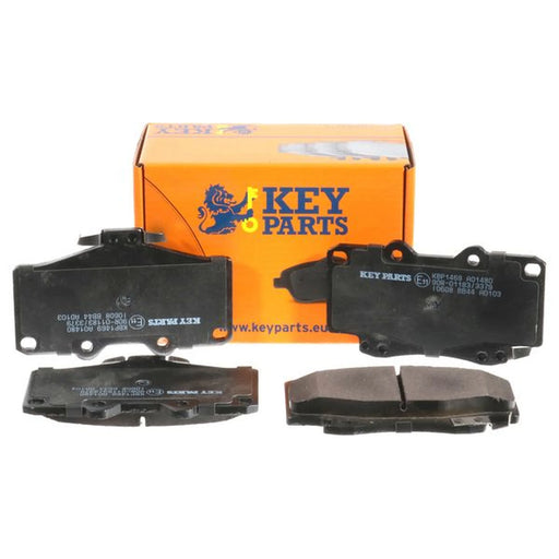 Key Parts 4 x Front Brake Pad Set fits Toyota 4 Runner II 1989-1996 2.8