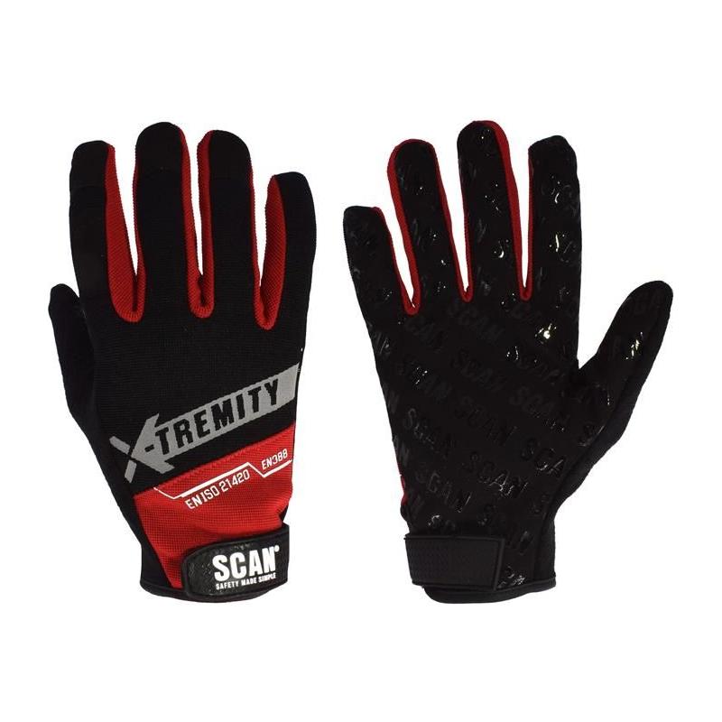 Scan Work Gloves with Touch Screen Function - L (Size 9) Scan - NN4 Online