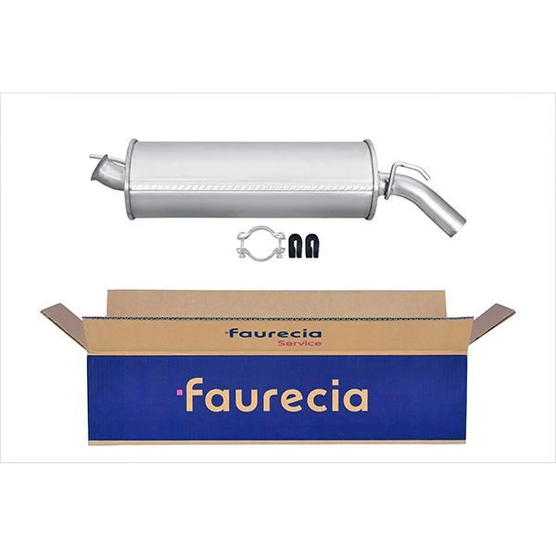 Hella End Silencer Rear fits Renault Super 5 1984-1996 1.1 1.2 1.4 1.6
