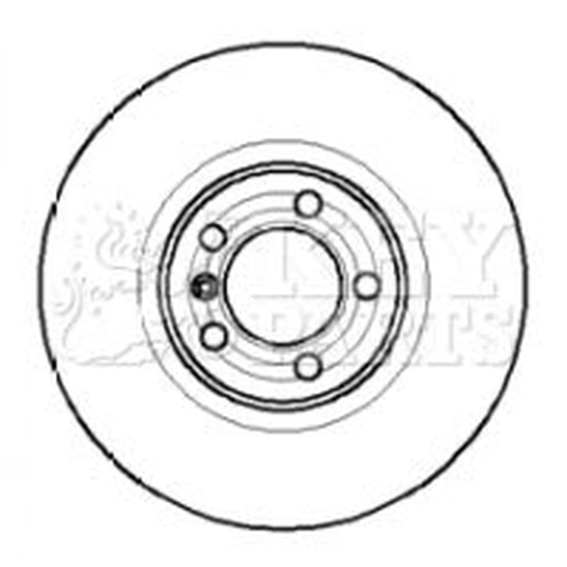 Key Parts Rear Brake Discs & Pads fits Land Rover Range Rover 2002-2012 3.0 4.4