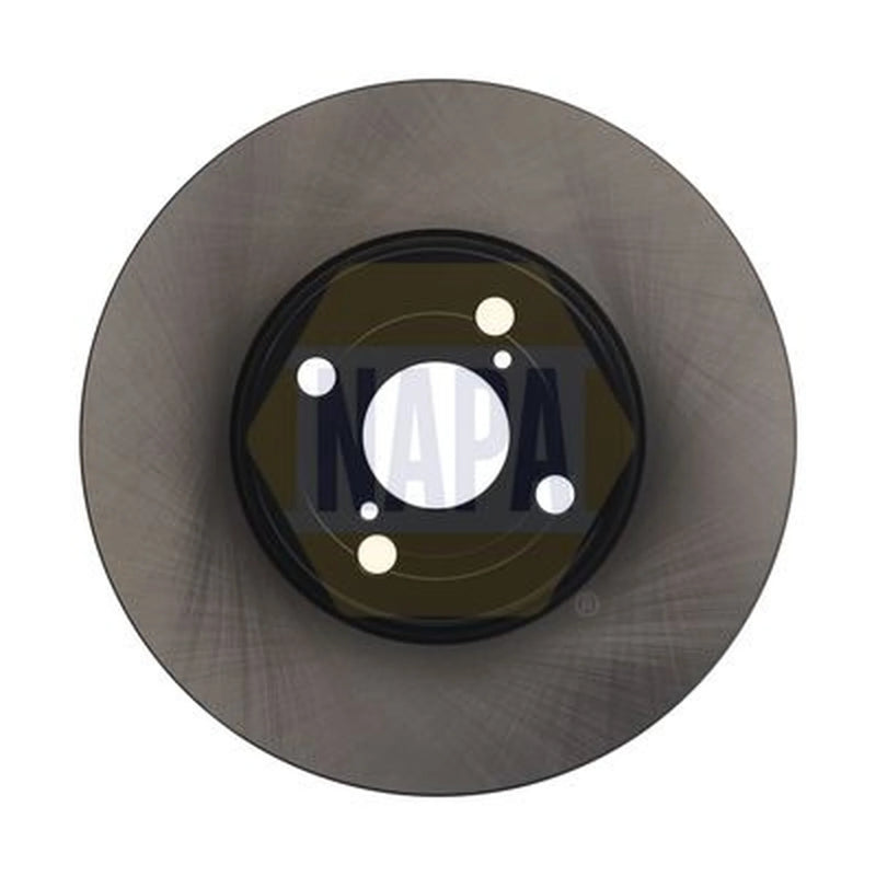 NAPA 2 x Vented Brake Discs fits Toyota Corolla 2000-2007 1.4 1.8 2.0
