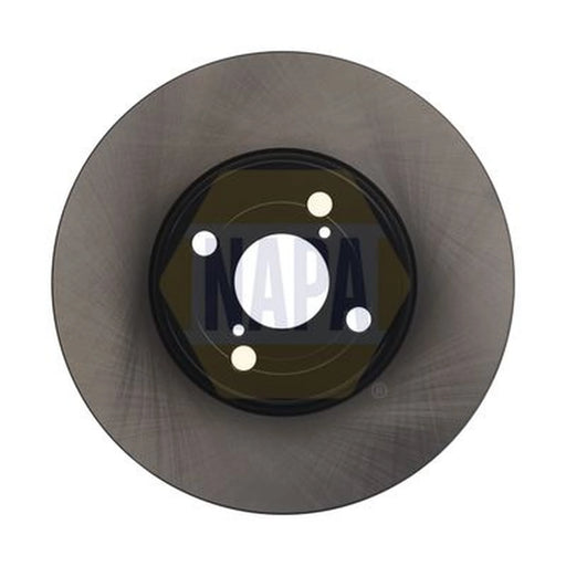 NAPA 2 x Vented Brake Discs fits Toyota Corolla 2000-2007 1.4 1.8 2.0