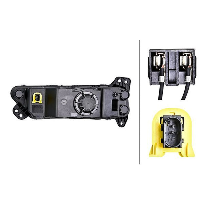 Hella Front Right Fog Light H7 fits Man Tgl I 2005-2022