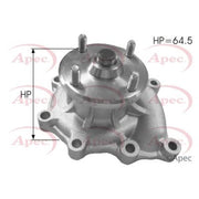 Apec Engine Cooling Water Pump fits Hyundai Terracan 2001-2006 2.9