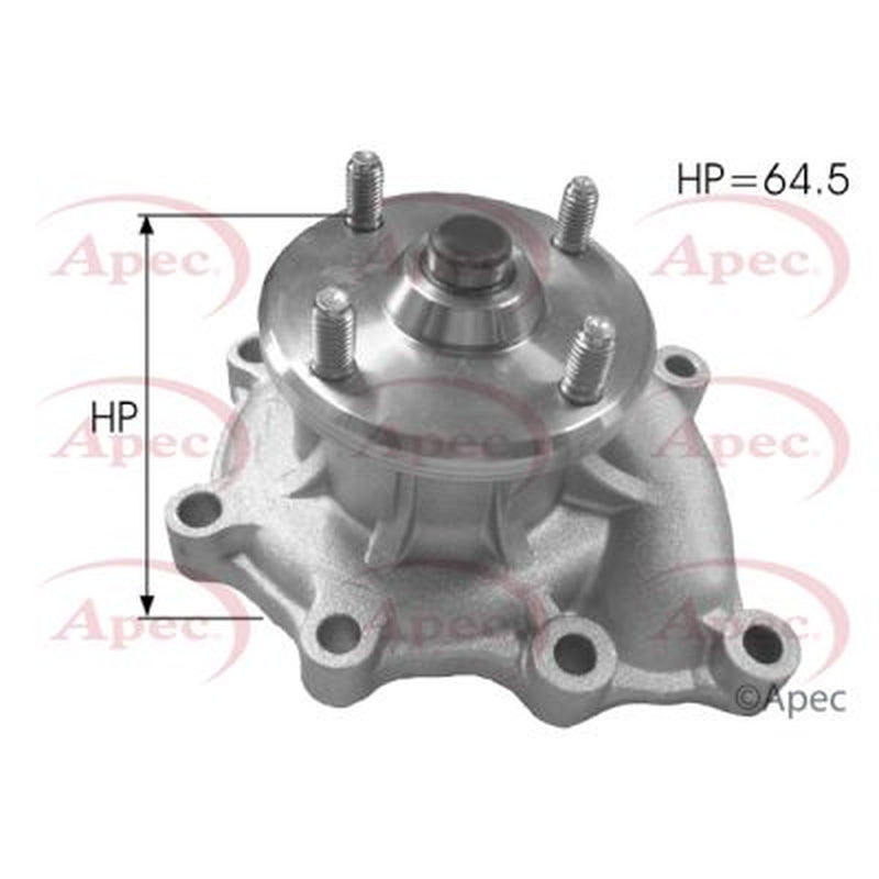 Apec Engine Cooling Water Pump fits Hyundai Terracan 2001-2006 2.9