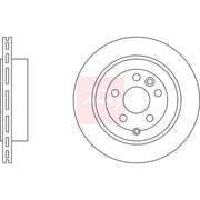 Apec 2 x Vented Brake Discs fits Land Rover Freelander 2 2006-2014 3.2