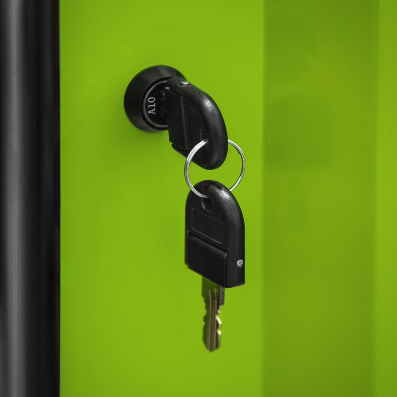 Superline Pro Superline PRO Black Edition Side Locker with Castors 1864mm Superline Pro - Dynamic Drive