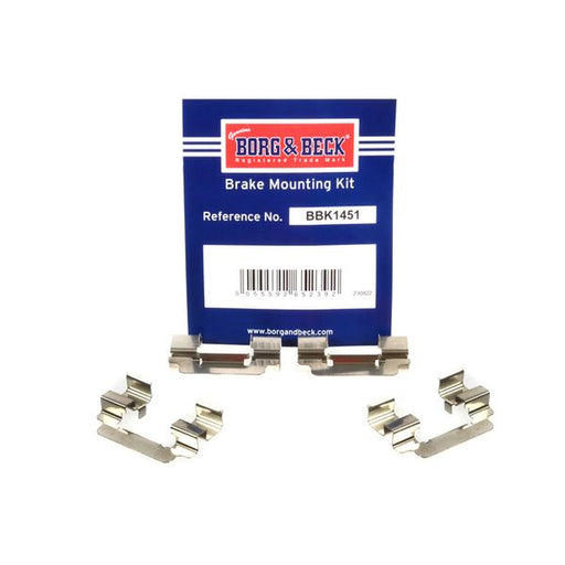 Borg & Beck Brake Pad Accessory Fitting Kit Rear BBK1451