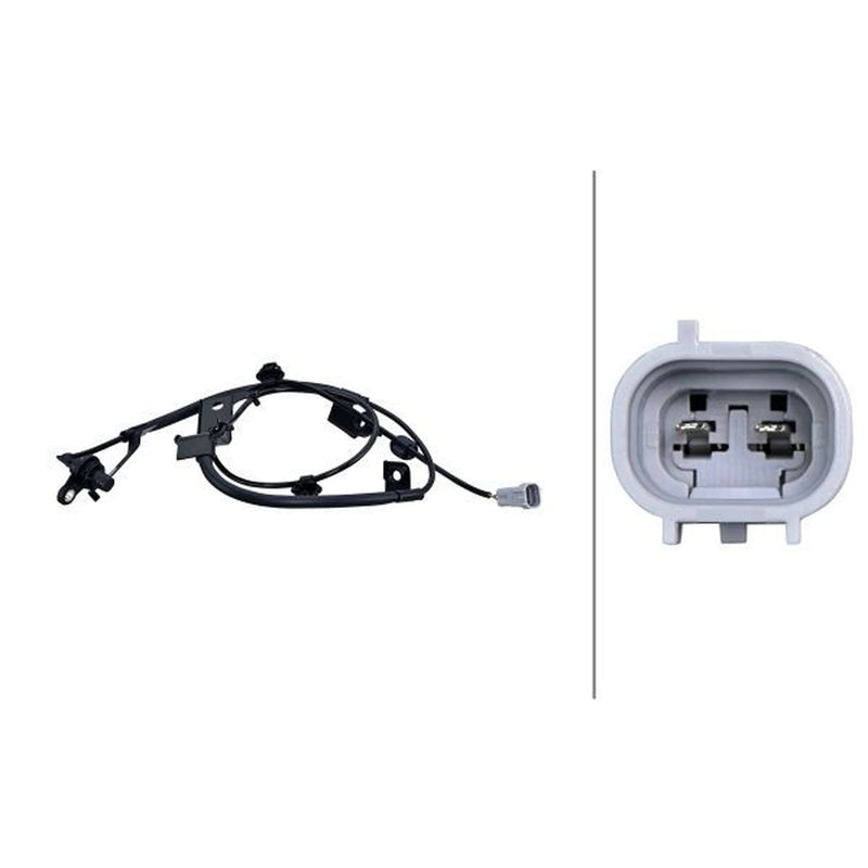 Hella ABS Wheel Speed Sensor Front Left fits Toyota Hilux VIII Pickup 2015-2021