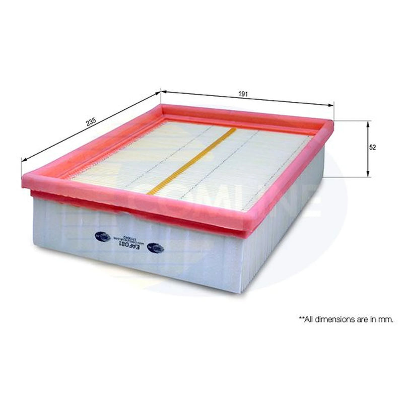 Comline Service Kit with Air & Oil Filters fits Fiat Multipla 2000-2010 1.9