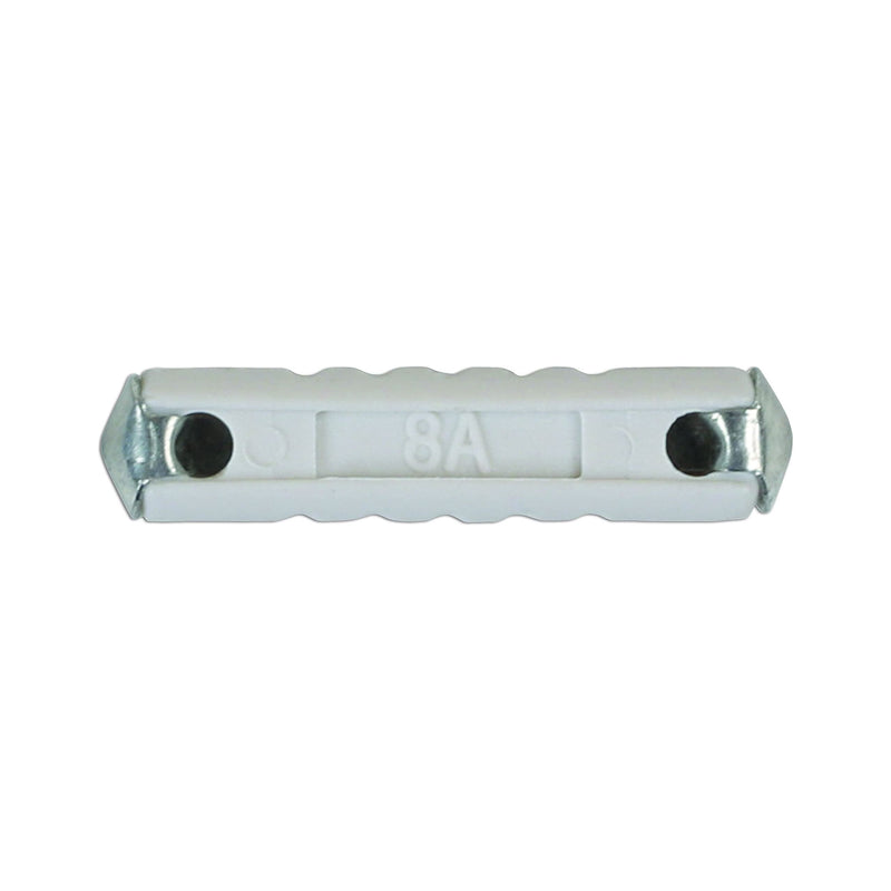 Connect Continental Auto Fuses 8A, White 100pc 30507 Tool Connection - Dynamic Drive